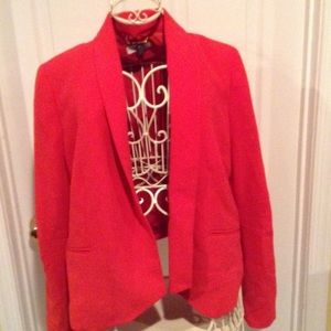 Orange Calvin Klein Blazer